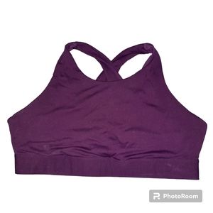 Fabletics Maroon Sports Bra